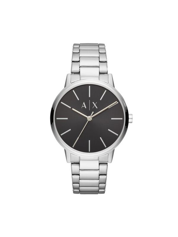 Armani Exchange Armani Exchange Ročna ura Cayde AX2700 Srebrna