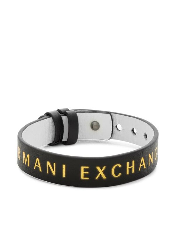 Armani Exchange Armani Exchange Zapestnica Logo AXG0107040 Bela