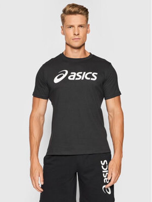 Asics Asics Majica Big Logo 2031A978 Črna Regular Fit
