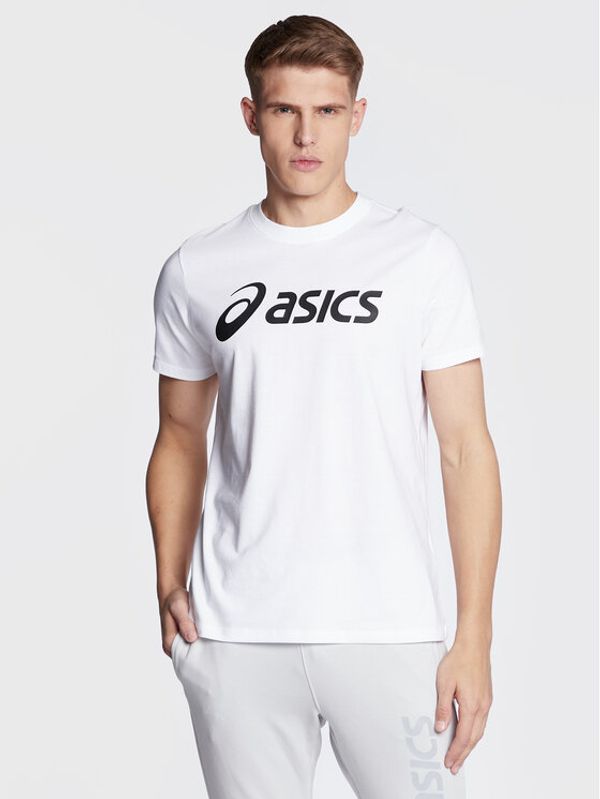 Asics Asics Majica Big Logo 2031A978 Bela Regular Fit