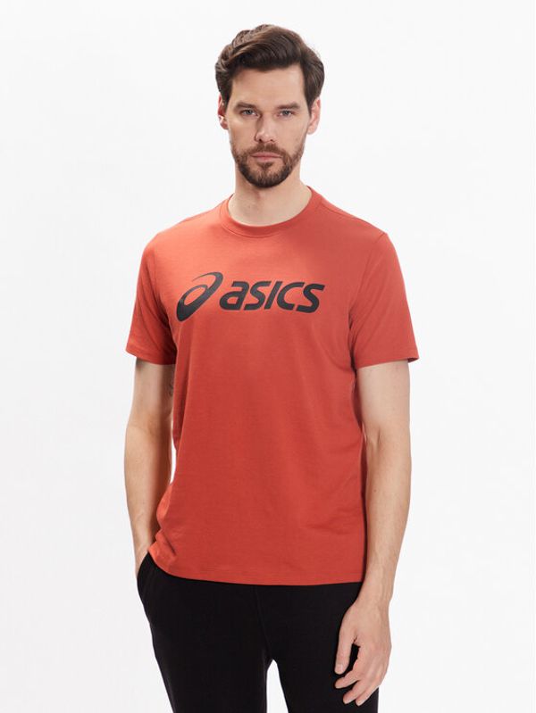 Asics Asics Majica Big Logo 2031A978 Oranžna Regular Fit