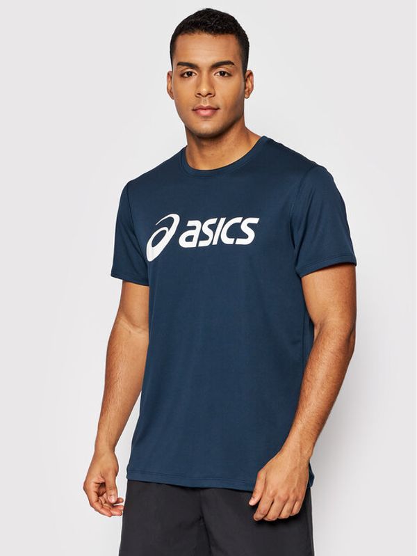 Asics Asics Športna majica Core 2011C334 Mornarsko modra Regular Fit