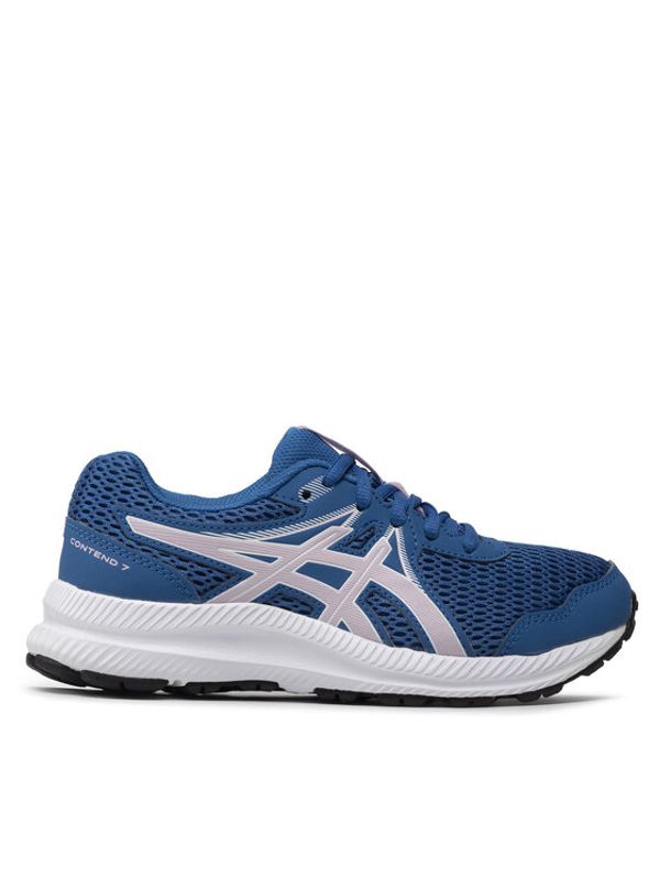 Asics Asics Tekaški čevlji Contend 7 Gs 1014A192 Modra