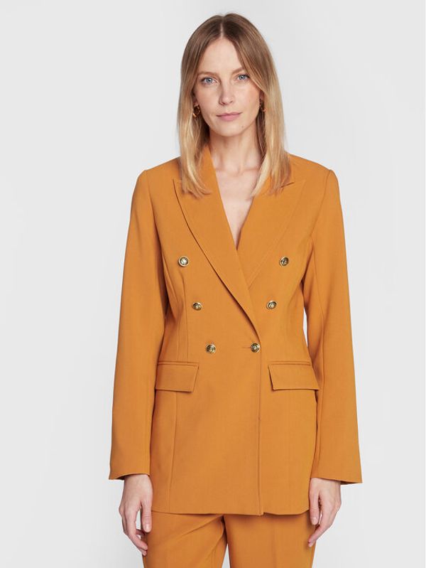 b.young b.young Suknjič Velva 20812135 Oranžna Regular Fit