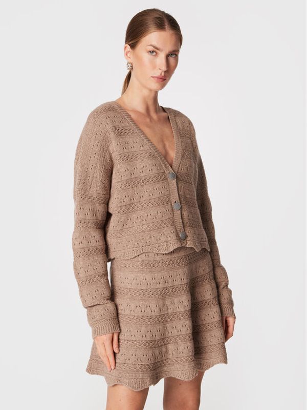 Ba&sh Ba&sh Pletena jopica Harold 1H22HARO Bež Relaxed Fit