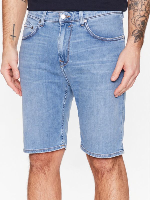 Baldessarini Baldessarini Jeans kratke hlače 16908/000/1273 Modra Regular Fit