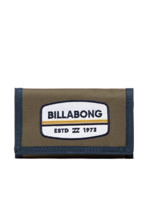 Billabong Billabong Velika moška denarnica Walled Lite F5WL02BIF2 Zelena