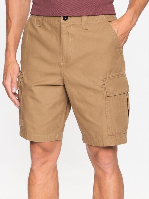 Billabong Billabong Kratke hlače iz tkanine Combat ABYWS00207 Khaki Regular Fit
