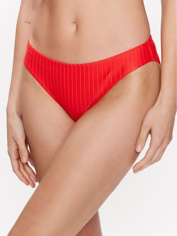 Billabong Billabong Spodnji del bikini Lined Up Lowrider ABJX400737 Rdeča