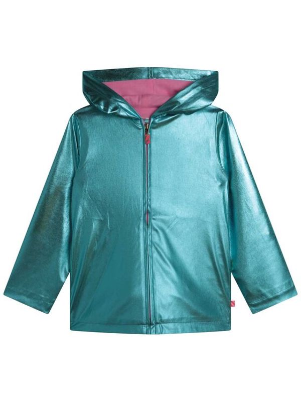 Billieblush Billieblush Dežna jakna U16353 Zelena Regular Fit