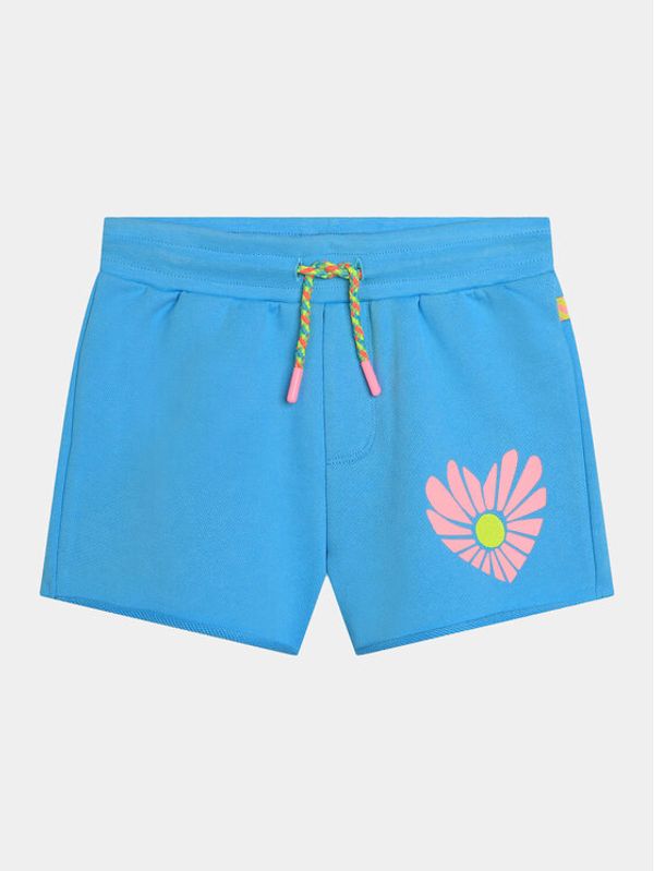 Billieblush Billieblush Športne kratke hlače U20119 Modra Regular Fit