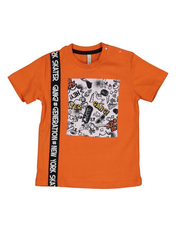 Birba Trybeyond Birba Trybeyond Majica 999 64001 00 D Oranžna Regular Fit