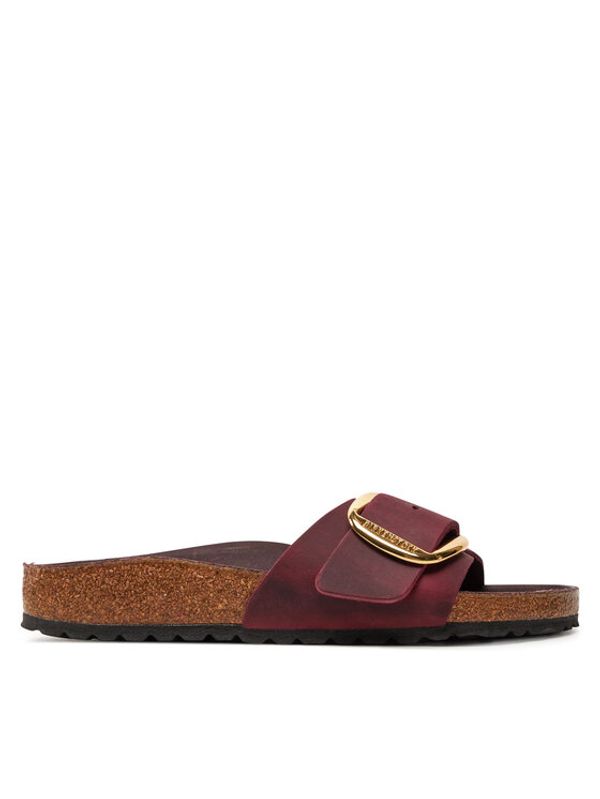 Birkenstock Birkenstock Natikači Madrid Big Buckle Leoi 1028031 Bordo rdeča