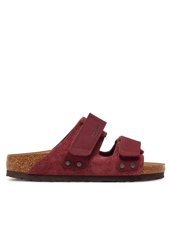 Birkenstock Birkenstock Natikači Uji Lenb 1028339 Bordo rdeča