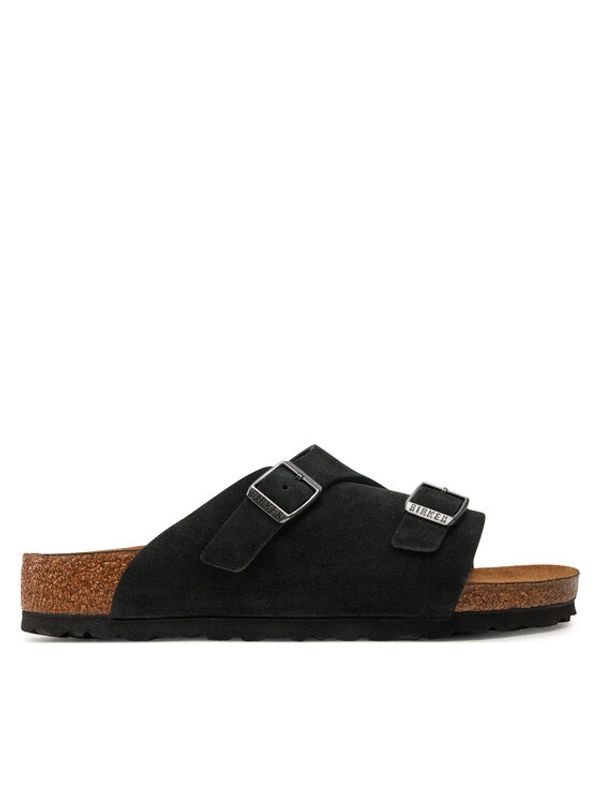 Birkenstock Birkenstock Natikači Zürich 1025060 Črna