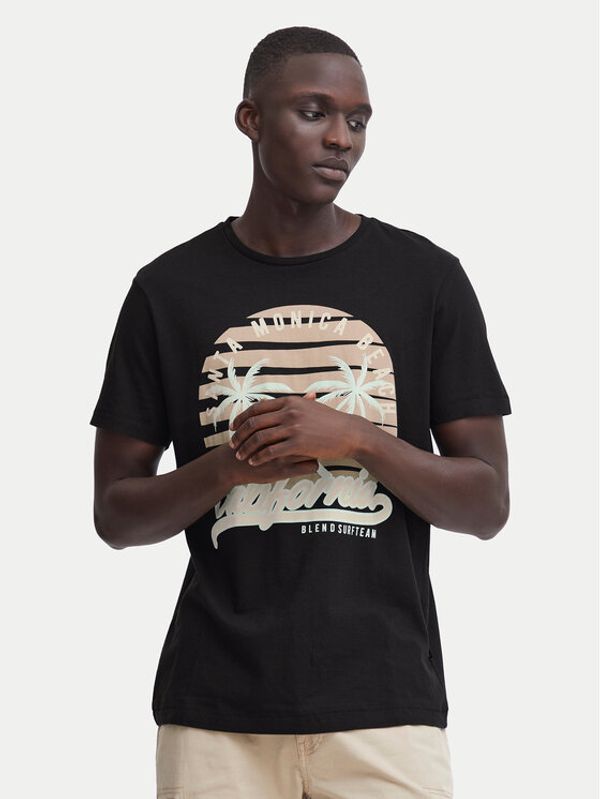 Blend Blend Majica 20716517 Črna Regular Fit