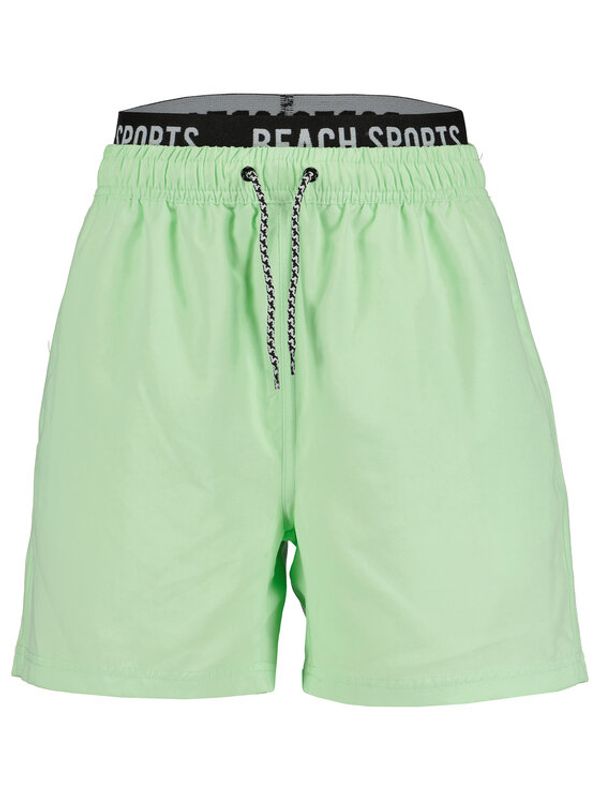 Blue Seven Blue Seven Kopalne hlače 646577 X Zelena Regular Fit