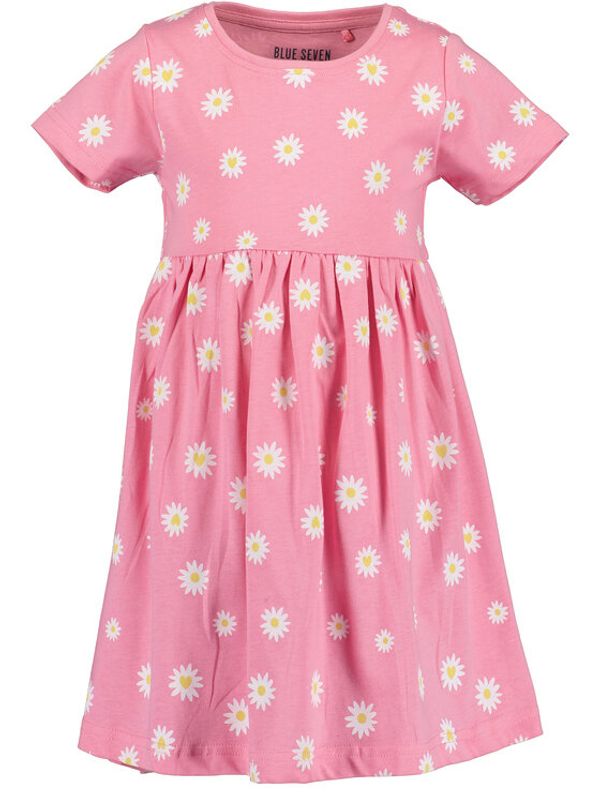 Blue Seven Blue Seven Vsakodnevna obleka 721630 X Roza Regular Fit