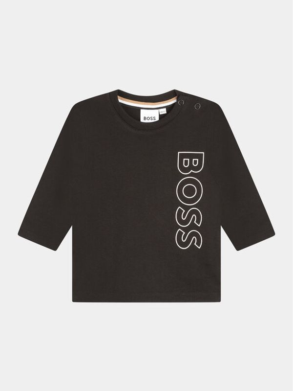 Boss Boss Bluza J05A21 Črna Regular Fit