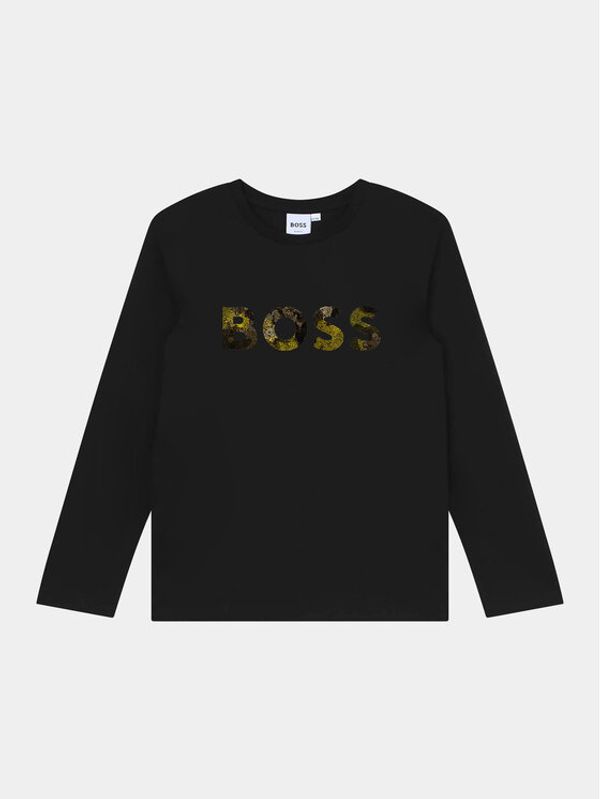 Boss Boss Bluza J25O87 D Črna Slim Fit