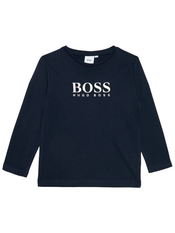 Boss Boss Bluza J25P21 D Mornarsko modra Regular Fit