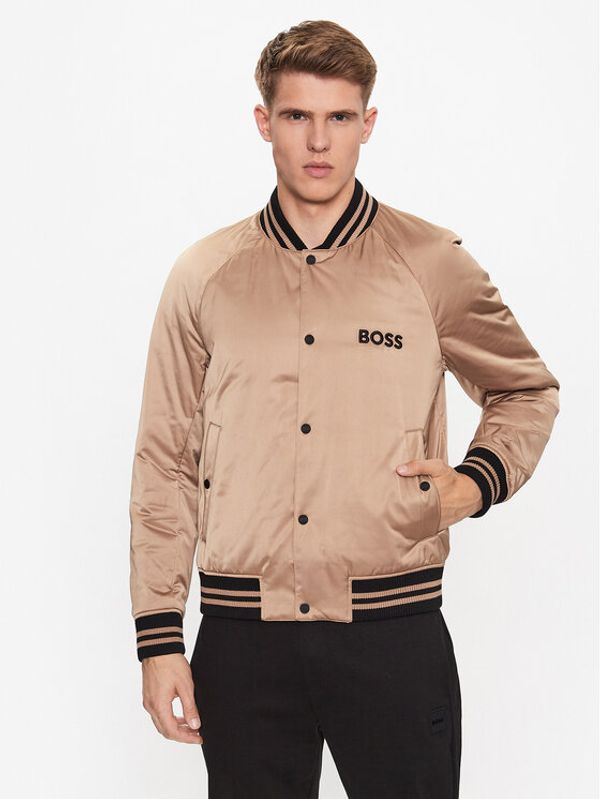 Boss Boss Bomber jakna 50483945 Bež Regular Fit