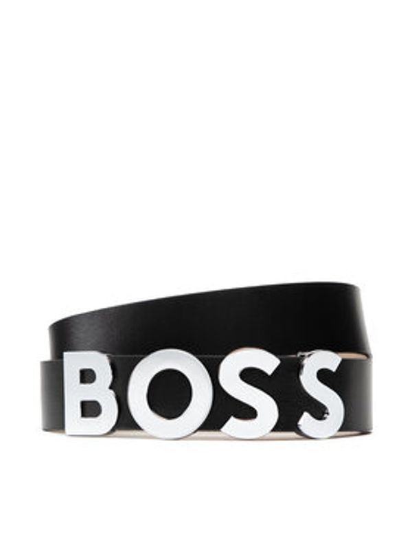 Boss Boss Ženski pas Bold Belt 3,5Cm 50470631 10199089 01 Črna
