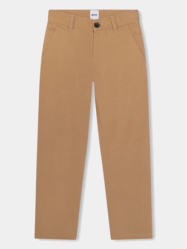 Boss Boss Chino hlače J50673 S Bež Slim Fit