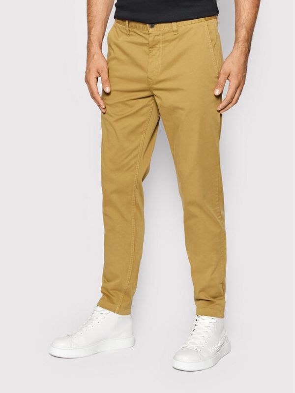 Boss Boss Chino hlače Taber D 50442037 Rjava Tapered Fit