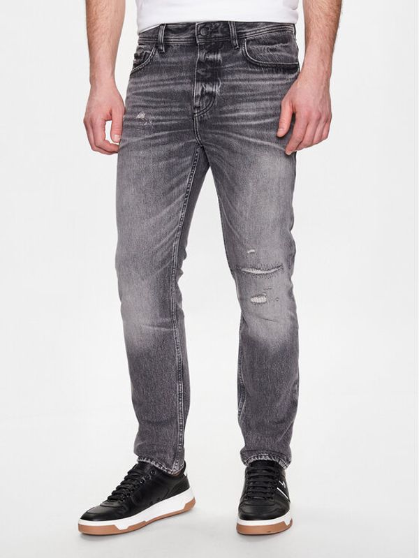 Boss Boss Jeans hlače 50484286 Siva Tapered Fit