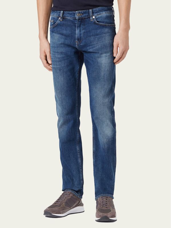 Boss Boss Jeans hlače Delaware 3 50401701 Mornarsko modra Slim Fit