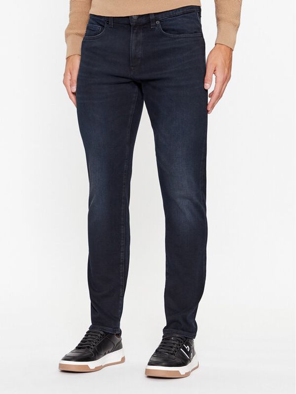 Boss Boss Jeans hlače Delaware3-1 50501045 Mornarsko modra Slim Fit