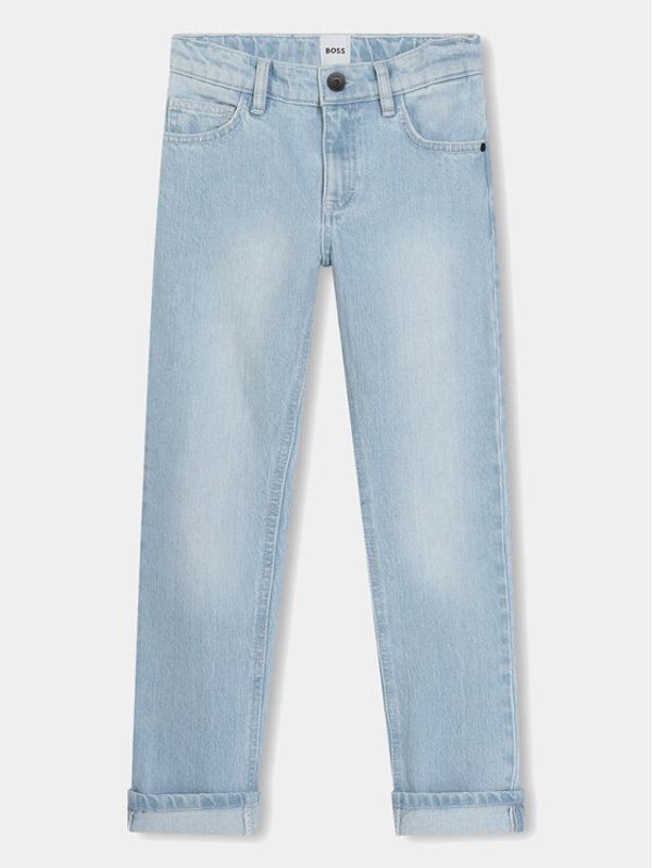 Boss Boss Jeans hlače J50687 D Modra Slim Fit