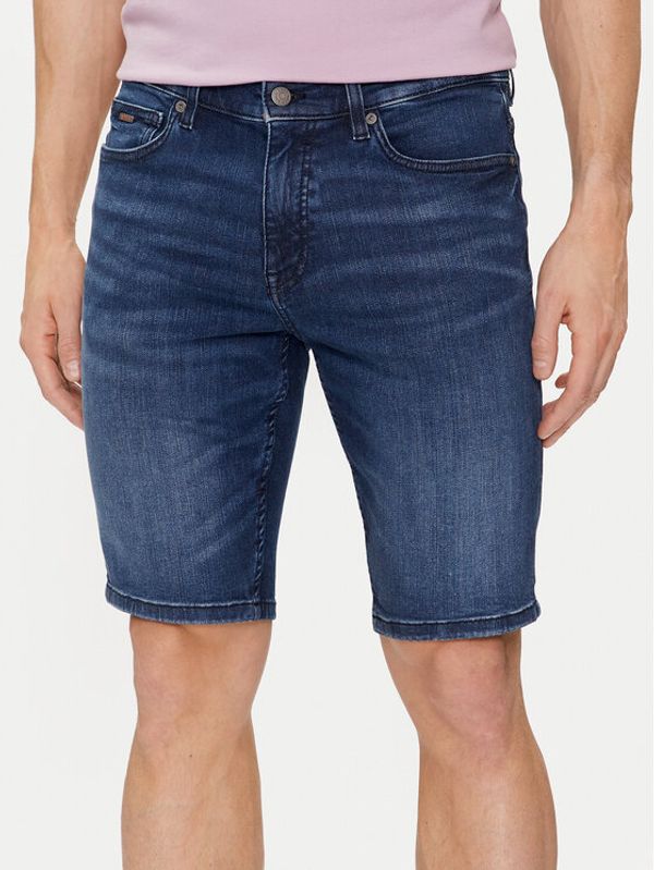 Boss Boss Jeans kratke hlače Delaware BC-C 50513494 Modra Slim Fit
