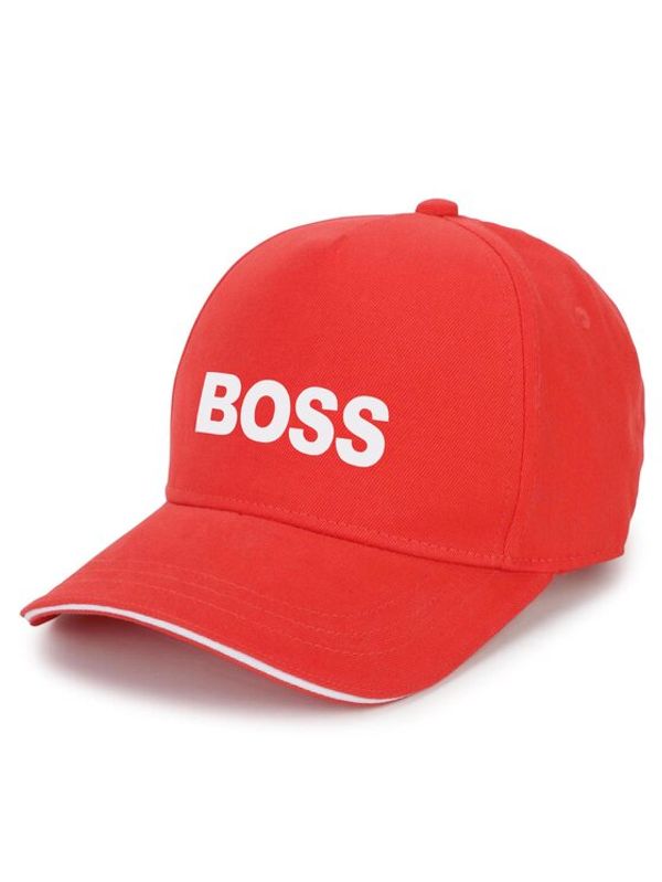 Boss Boss Kapa s šiltom J21270 Rdeča