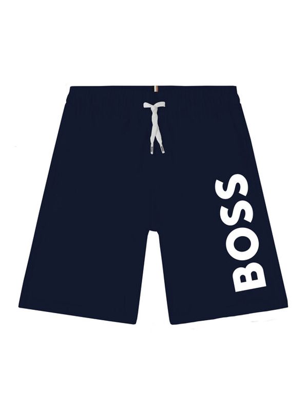 Boss Boss Kopalne hlače J24846 D Mornarsko modra Regular Fit
