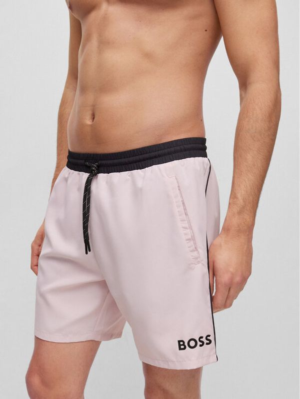 Boss Boss Kopalne hlače Starfish 50469302 Roza Regular Fit
