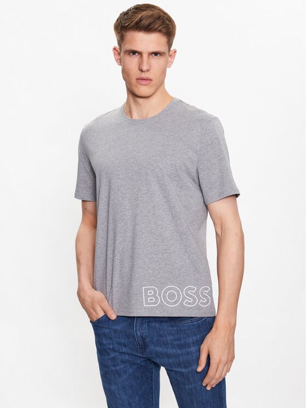 Boss Boss Majica 50472750 Siva Regular Fit