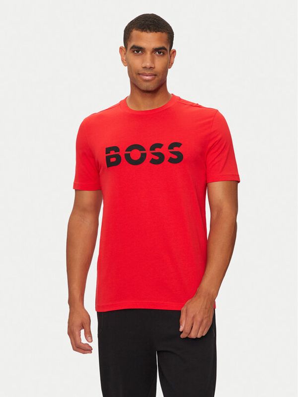 Boss Boss Majica 50525208 Rdeča Regular Fit