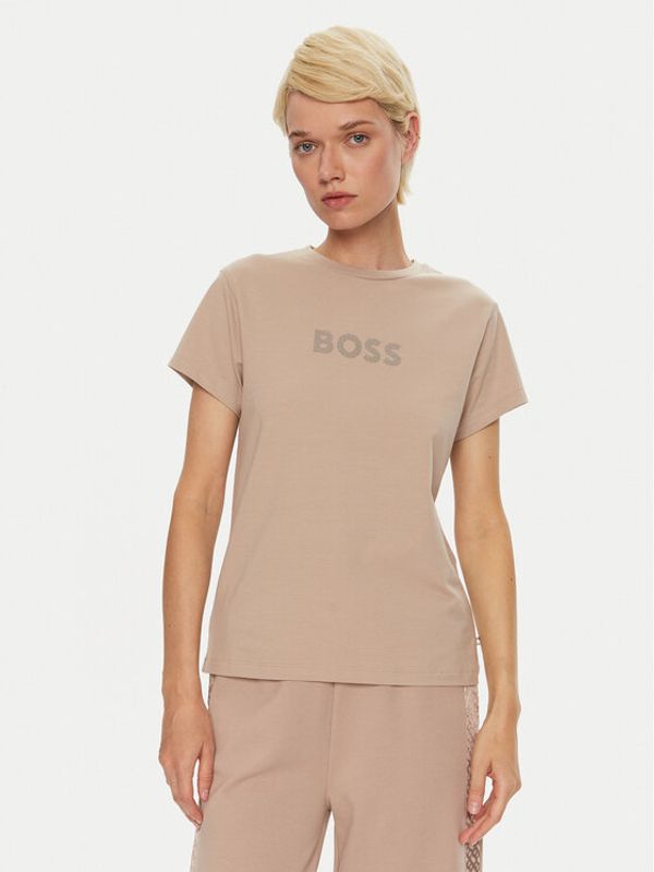 Boss Boss Majica 50527303 Bež Relaxed Fit