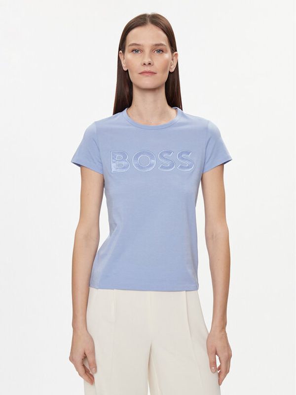 Boss Boss Majica Eventsa 50514967 Modra Regular Fit