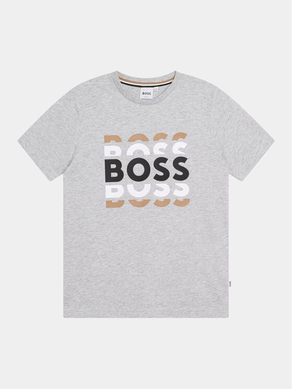 Boss Boss Majica J25O72 S Siva Regular Fit