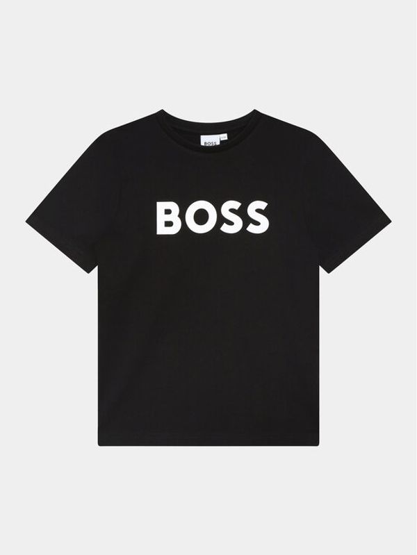 Boss Boss Majica J25P24 S Črna Regular Fit