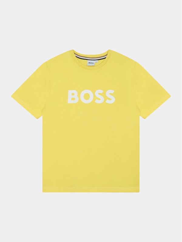 Boss Boss Majica J50718 D Rumena Regular Fit