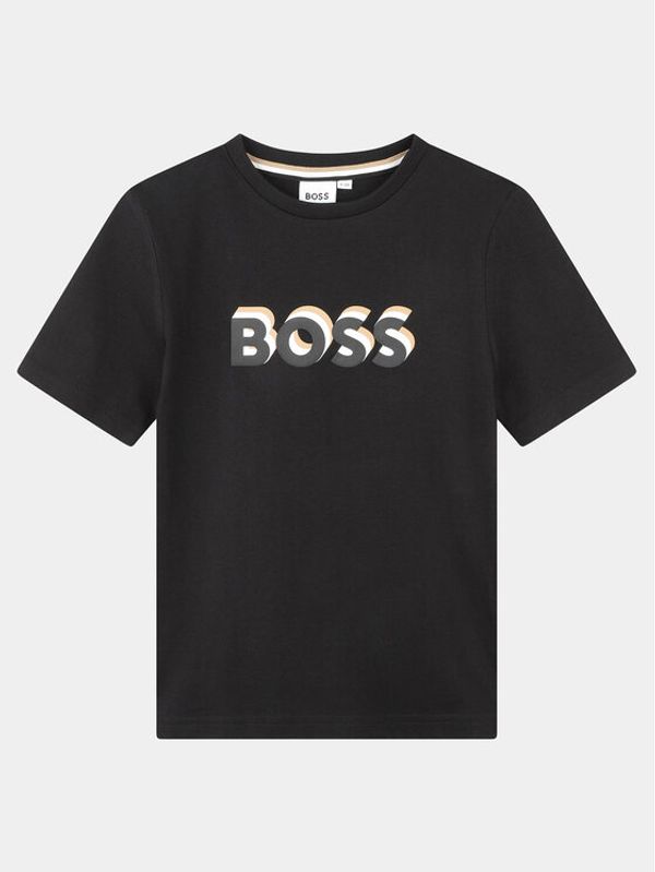 Boss Boss Majica J50723 D Črna Regular Fit