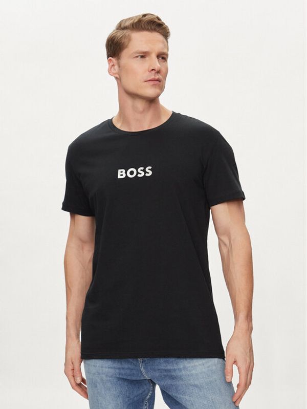 Boss Boss Majica Special 50484328 Črna Regular Fit