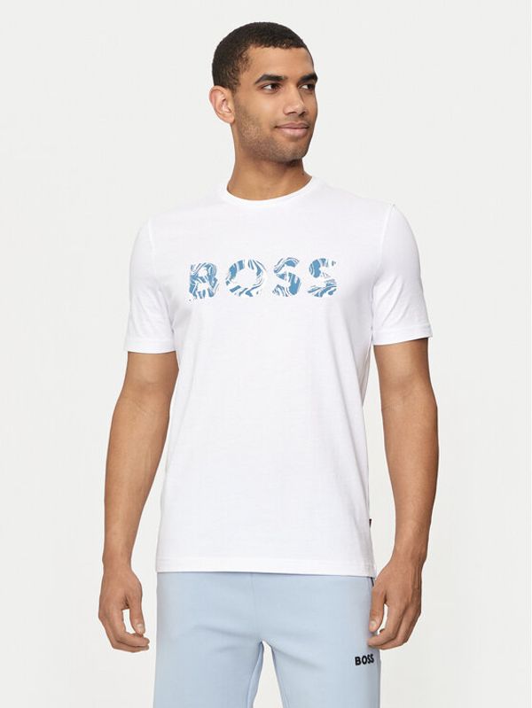 Boss Boss Majica Te_Bossocean 50515997 Bela Regular Fit