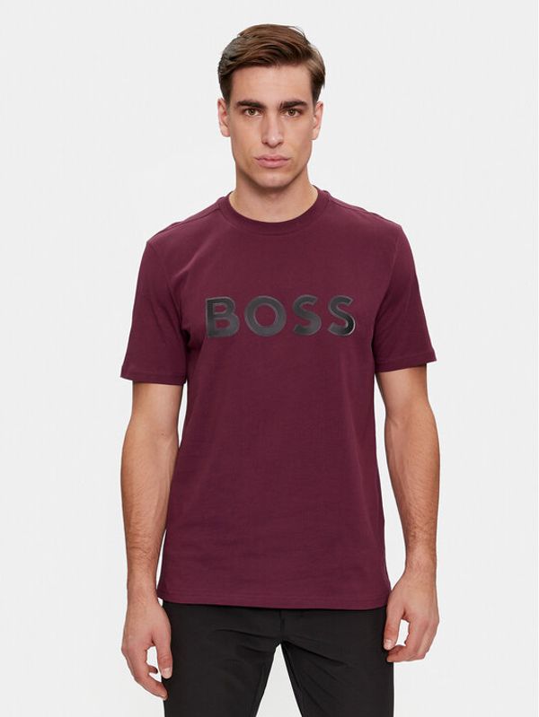 Boss Boss Majica Tee 1 50506344 Rdeča Regular Fit