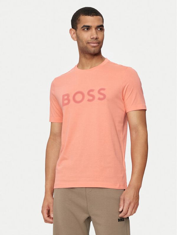 Boss Boss Majica Tee 1 50512866 Rdeča Regular Fit