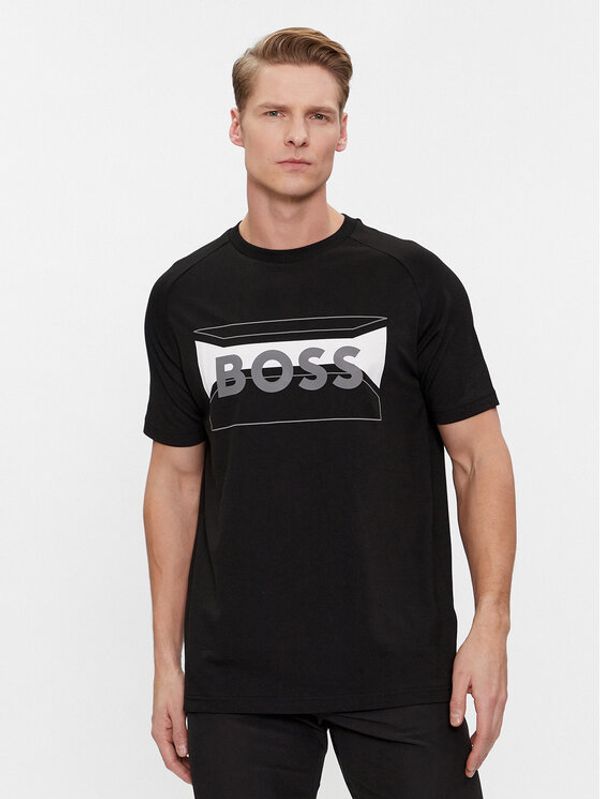 Boss Boss Majica Tee 2 50514527 Črna Regular Fit